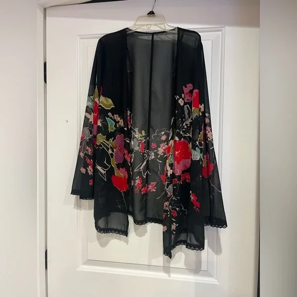 Jessica Simpson Scarf Cardigan - Picture 2 of 3